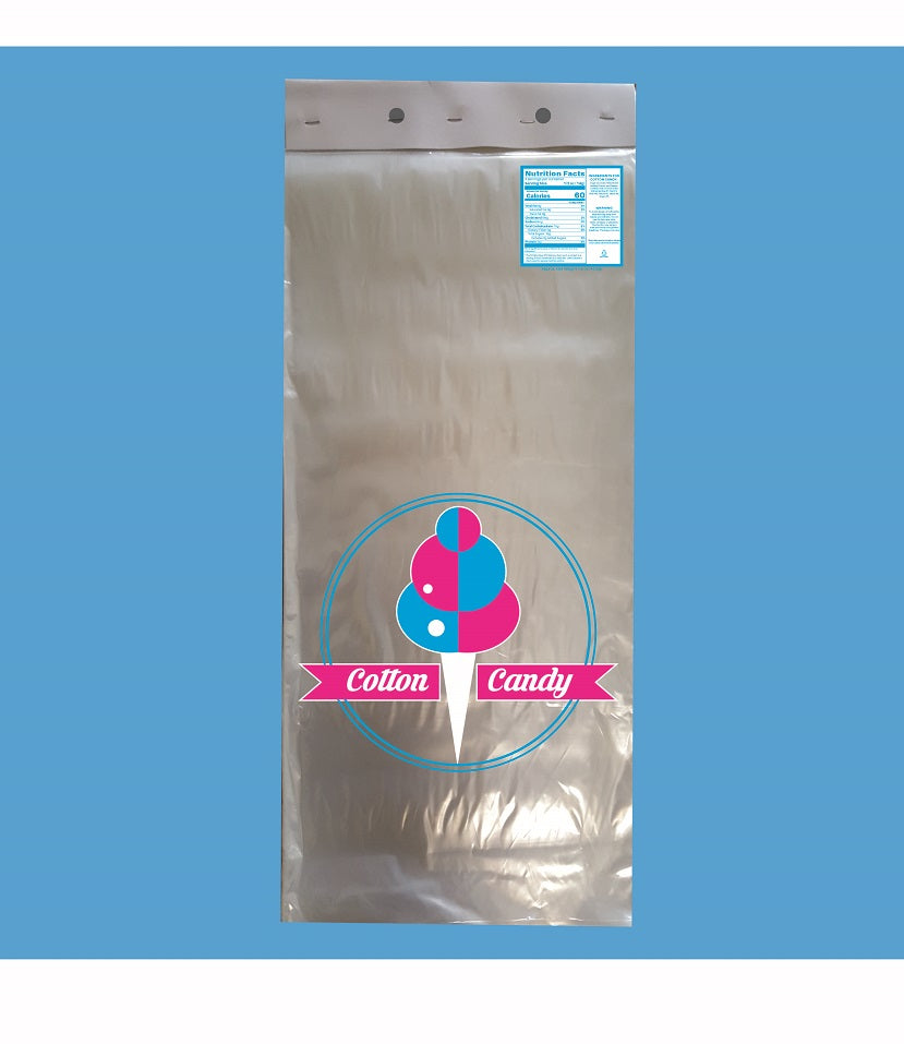 Cotton Candy Bags - Large Printed