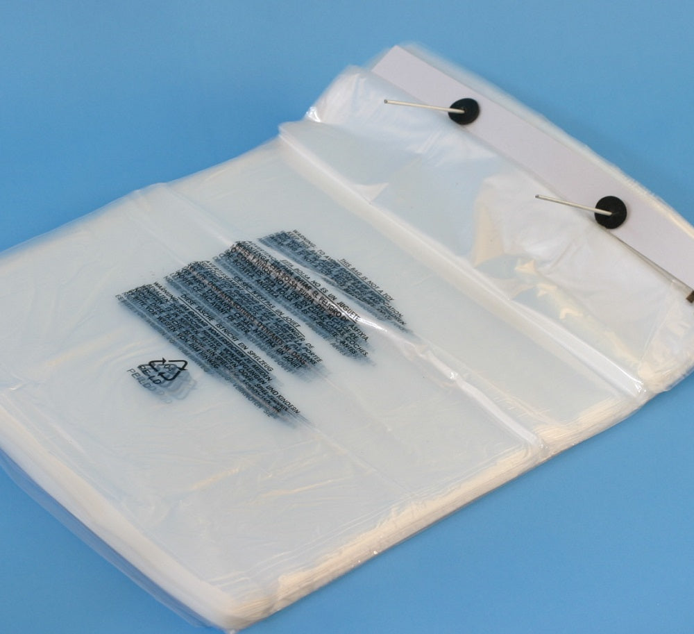 T-Shirt Bags 12" x 19" 1mil Wicket Bag 250/wicket, 1500/cs