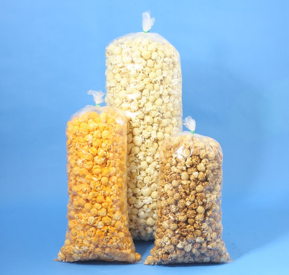 Clear Kettle Corn Bags