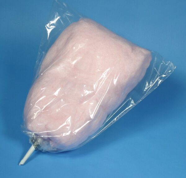 Cotton Candy Bag - 7" x 12" x 1 mil.  Sold by the case, 1000/cs